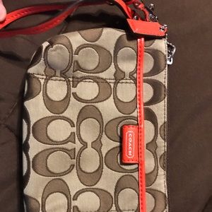 Coach wristlet